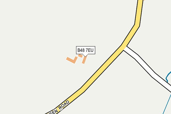 B48 7EU map - OS OpenMap – Local (Ordnance Survey) B48 7EU map - OS OpenMap – Local (Ordnance Survey)