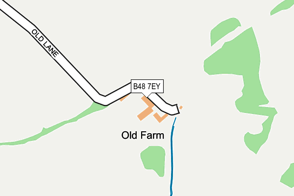 B48 7EY map - OS OpenMap – Local (Ordnance Survey) B48 7EY map - OS OpenMap – Local (Ordnance Survey)