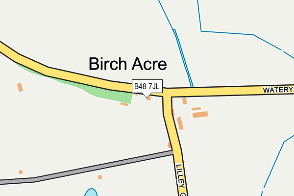 B48 7JL map - OS OpenMap – Local (Ordnance Survey) B48 7JL map - OS OpenMap – Local (Ordnance Survey)