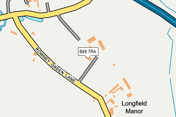 B48 7RA map - OS OpenMap – Local (Ordnance Survey) B48 7RA map - OS OpenMap – Local (Ordnance Survey)
