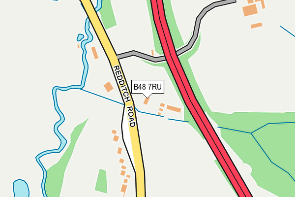 B48 7RU map - OS OpenMap – Local (Ordnance Survey) B48 7RU map - OS OpenMap – Local (Ordnance Survey)