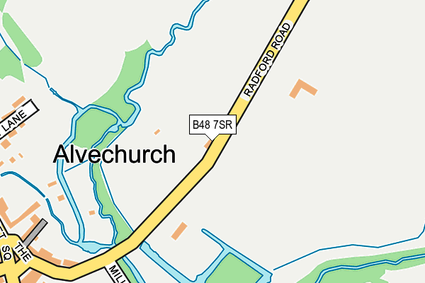 B48 7SR map - OS OpenMap – Local (Ordnance Survey) B48 7SR map - OS OpenMap – Local (Ordnance Survey)
