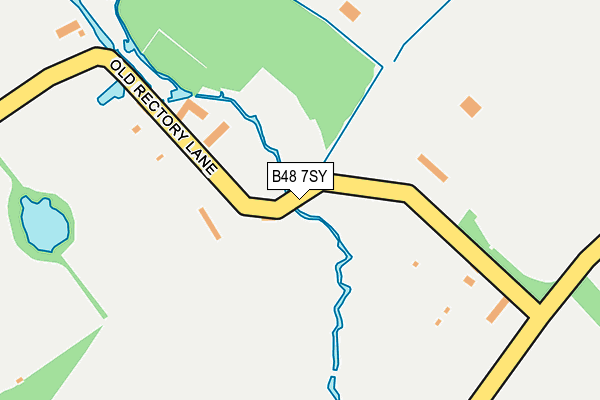 B48 7SY map - OS OpenMap – Local (Ordnance Survey) B48 7SY map - OS OpenMap – Local (Ordnance Survey)