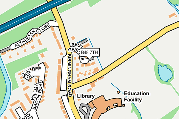 B48 7TH map - OS OpenMap – Local (Ordnance Survey) B48 7TH map - OS OpenMap – Local (Ordnance Survey)