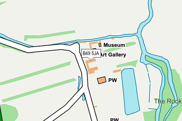 B49 5JA map - OS OpenMap – Local (Ordnance Survey) B49 5JA map - OS OpenMap – Local (Ordnance Survey)