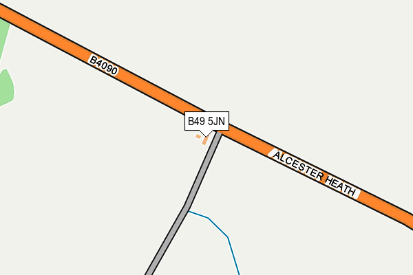 B49 5JN map - OS OpenMap – Local (Ordnance Survey) B49 5JN map - OS OpenMap – Local (Ordnance Survey)
