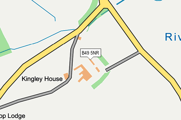 B49 5NR map - OS OpenMap – Local (Ordnance Survey) B49 5NR map - OS OpenMap – Local (Ordnance Survey)