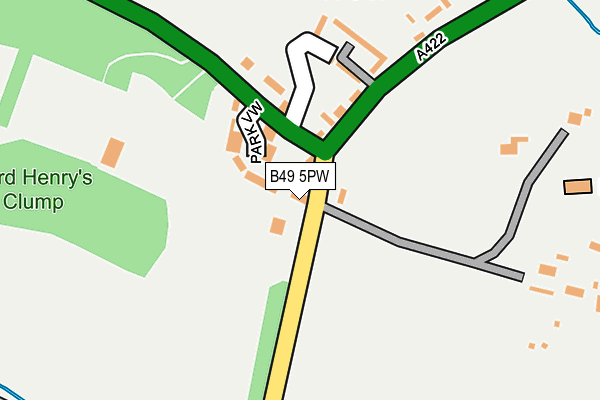 B49 5PW map - OS OpenMap – Local (Ordnance Survey) B49 5PW map - OS OpenMap – Local (Ordnance Survey)