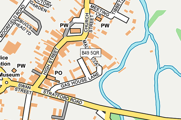 B49 5QR map - OS OpenMap – Local (Ordnance Survey) B49 5QR map - OS OpenMap – Local (Ordnance Survey)