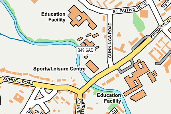 B49 6AD map - OS OpenMap – Local (Ordnance Survey) B49 6AD map - OS OpenMap – Local (Ordnance Survey)