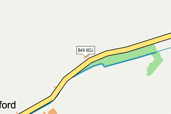 B49 6DJ map - OS OpenMap – Local (Ordnance Survey) B49 6DJ map - OS OpenMap – Local (Ordnance Survey)