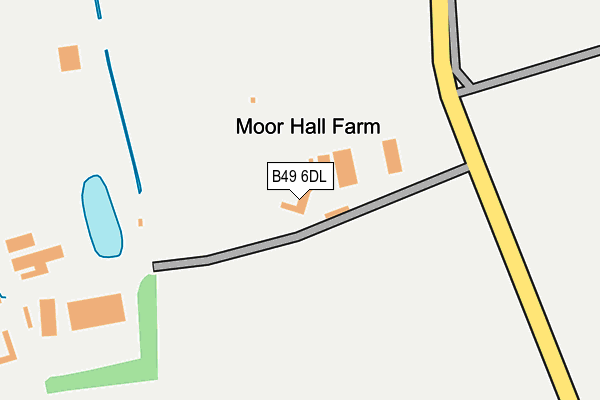 B49 6DL map - OS OpenMap – Local (Ordnance Survey) B49 6DL map - OS OpenMap – Local (Ordnance Survey)