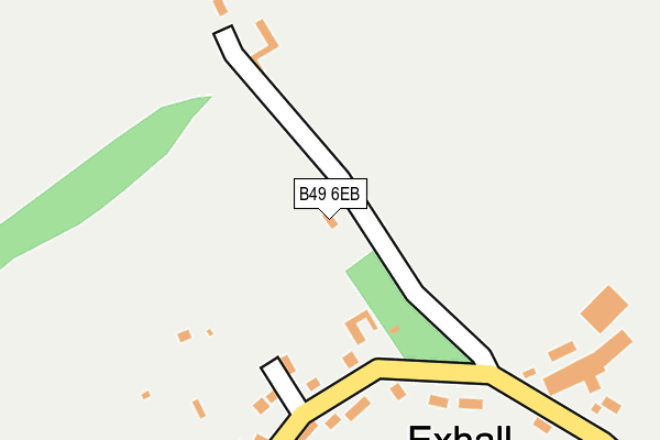 B49 6EB map - OS OpenMap – Local (Ordnance Survey) B49 6EB map - OS OpenMap – Local (Ordnance Survey)