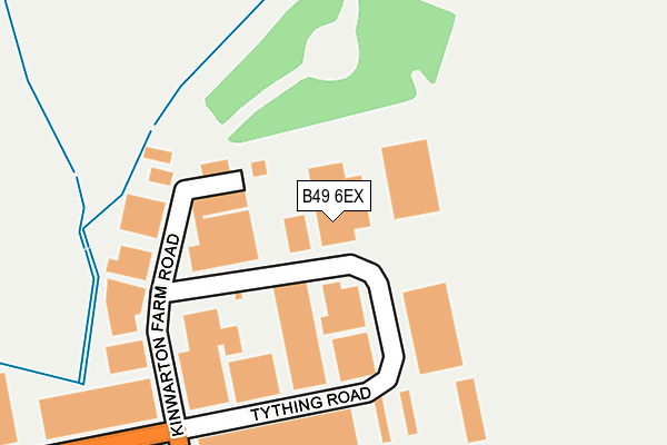 B49 6EX map - OS OpenMap – Local (Ordnance Survey) B49 6EX map - OS OpenMap – Local (Ordnance Survey)