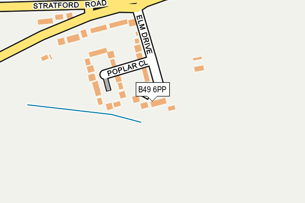 B49 6PP map - OS OpenMap – Local (Ordnance Survey) B49 6PP map - OS OpenMap – Local (Ordnance Survey)