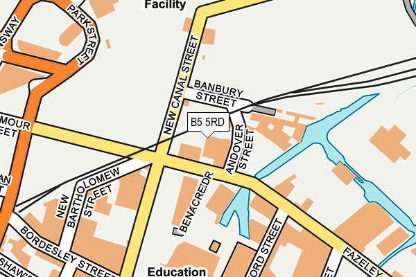 B5 5RD map - OS OpenMap – Local (Ordnance Survey) B5 5RD map - OS OpenMap – Local (Ordnance Survey)
