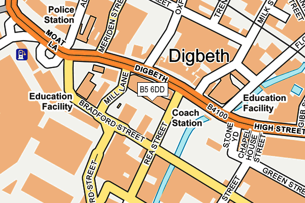 B5 6DD map - OS OpenMap – Local (Ordnance Survey) B5 6DD map - OS OpenMap – Local (Ordnance Survey)