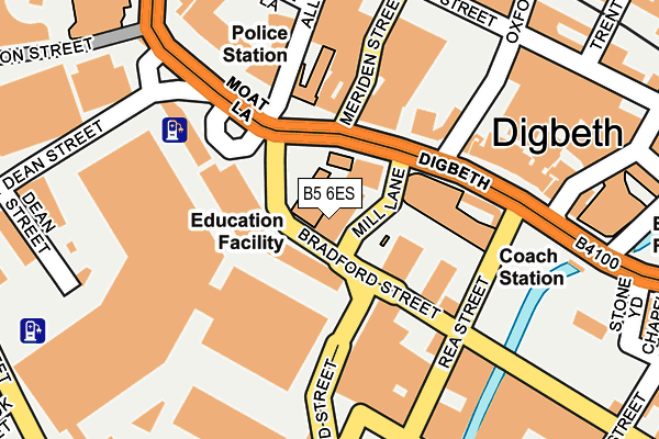 B5 6ES map - OS OpenMap – Local (Ordnance Survey) B5 6ES map - OS OpenMap – Local (Ordnance Survey)