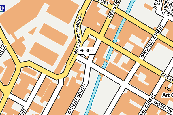 B5 6LG map - OS OpenMap – Local (Ordnance Survey) B5 6LG map - OS OpenMap – Local (Ordnance Survey)