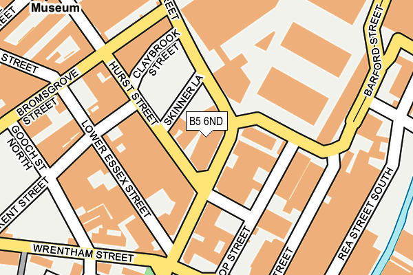B5 6ND map - OS OpenMap – Local (Ordnance Survey) B5 6ND map - OS OpenMap – Local (Ordnance Survey)