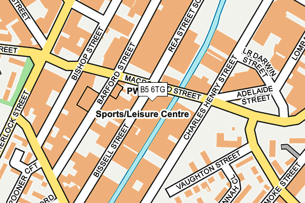 B5 6TG map - OS OpenMap – Local (Ordnance Survey) B5 6TG map - OS OpenMap – Local (Ordnance Survey)