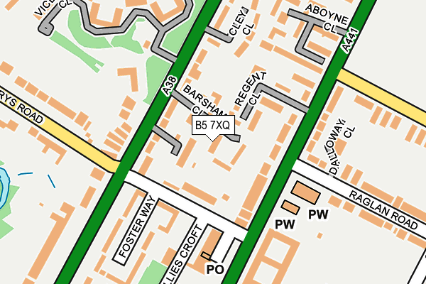 B5 7XQ map - OS OpenMap – Local (Ordnance Survey) B5 7XQ map - OS OpenMap – Local (Ordnance Survey)
