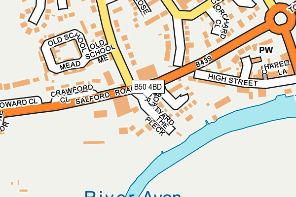 B50 4BD map - OS OpenMap – Local (Ordnance Survey) B50 4BD map - OS OpenMap – Local (Ordnance Survey)
