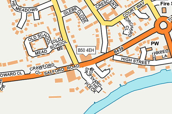 B50 4EH map - OS OpenMap – Local (Ordnance Survey) B50 4EH map - OS OpenMap – Local (Ordnance Survey)