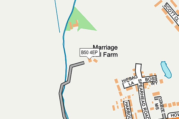 B50 4EP map - OS OpenMap – Local (Ordnance Survey) B50 4EP map - OS OpenMap – Local (Ordnance Survey)