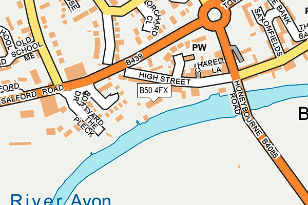 B50 4FX map - OS OpenMap – Local (Ordnance Survey) B50 4FX map - OS OpenMap – Local (Ordnance Survey)