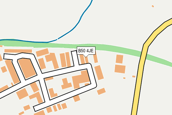B50 4JE map - OS OpenMap – Local (Ordnance Survey) B50 4JE map - OS OpenMap – Local (Ordnance Survey)