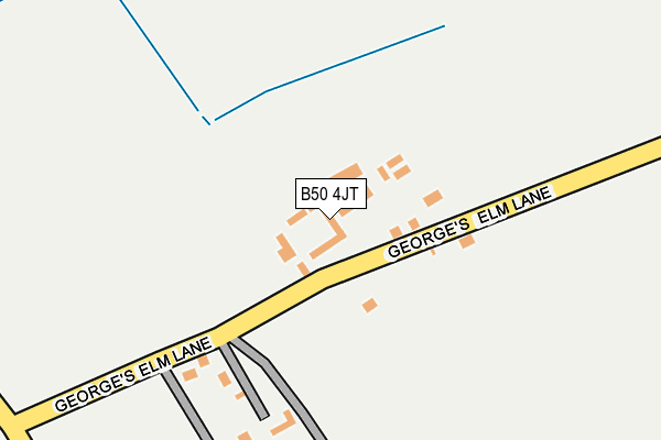 B50 4JT map - OS OpenMap – Local (Ordnance Survey) B50 4JT map - OS OpenMap – Local (Ordnance Survey)