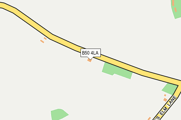 B50 4LA map - OS OpenMap – Local (Ordnance Survey) B50 4LA map - OS OpenMap – Local (Ordnance Survey)