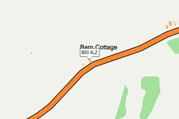 B50 4LZ map - OS OpenMap – Local (Ordnance Survey) B50 4LZ map - OS OpenMap – Local (Ordnance Survey)