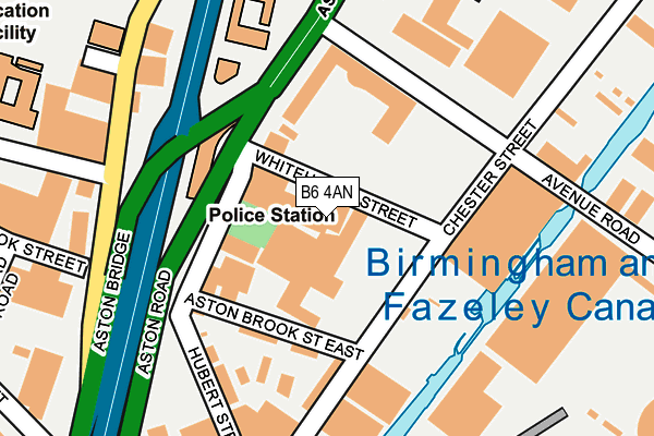 B6 4AN map - OS OpenMap – Local (Ordnance Survey) B6 4AN map - OS OpenMap – Local (Ordnance Survey)