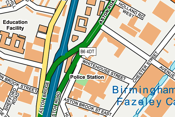 B6 4DT map - OS OpenMap – Local (Ordnance Survey) B6 4DT map - OS OpenMap – Local (Ordnance Survey)
