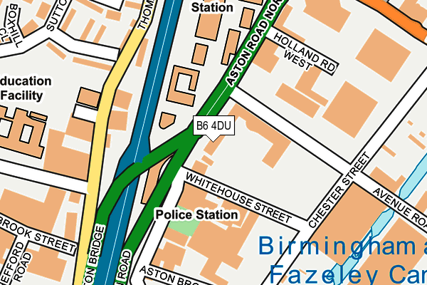 B6 4DU map - OS OpenMap – Local (Ordnance Survey) B6 4DU map - OS OpenMap – Local (Ordnance Survey)