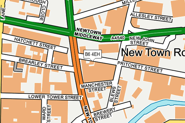 B6 4EH map - OS OpenMap – Local (Ordnance Survey) B6 4EH map - OS OpenMap – Local (Ordnance Survey)