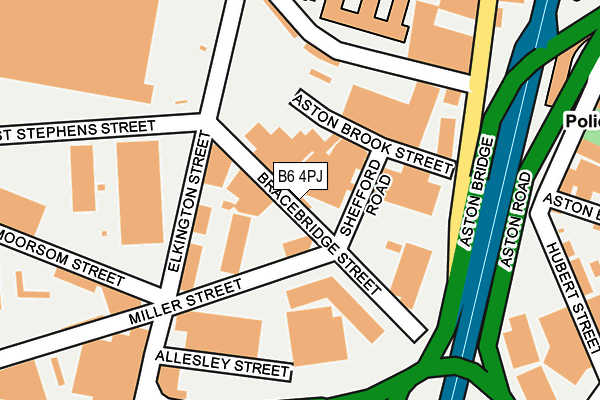 B6 4PJ map - OS OpenMap – Local (Ordnance Survey) B6 4PJ map - OS OpenMap – Local (Ordnance Survey)