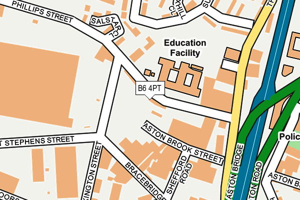 B6 4PT map - OS OpenMap – Local (Ordnance Survey) B6 4PT map - OS OpenMap – Local (Ordnance Survey)