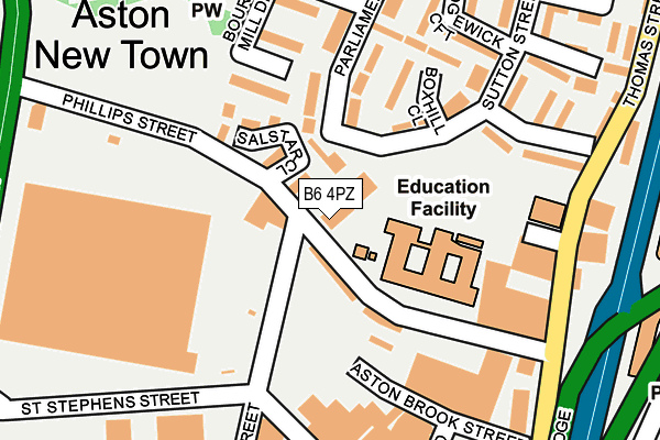 B6 4PZ map - OS OpenMap – Local (Ordnance Survey) B6 4PZ map - OS OpenMap – Local (Ordnance Survey)