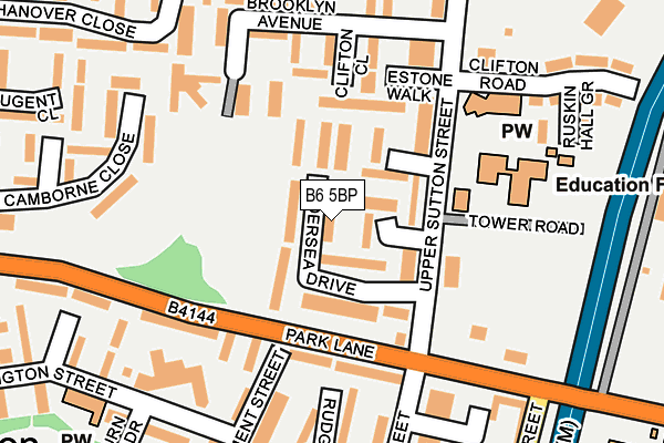 B6 5BP map - OS OpenMap – Local (Ordnance Survey) B6 5BP map - OS OpenMap – Local (Ordnance Survey)