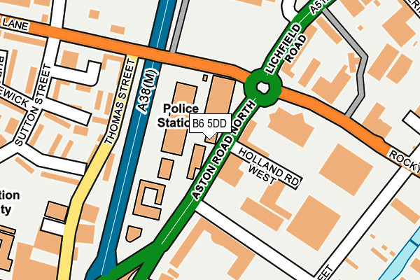 B6 5DD map - OS OpenMap – Local (Ordnance Survey) B6 5DD map - OS OpenMap – Local (Ordnance Survey)