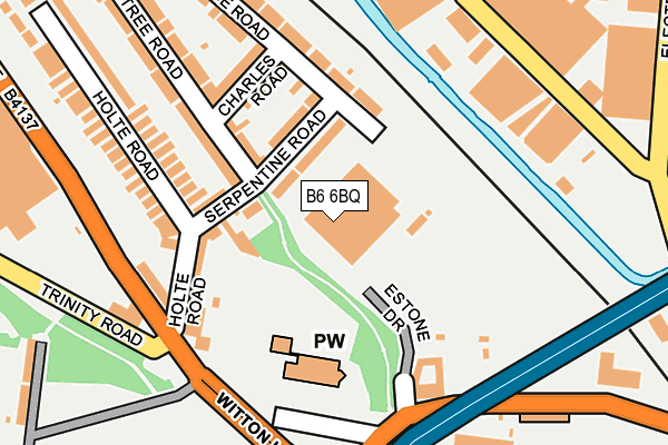 B6 6BQ map - OS OpenMap – Local (Ordnance Survey) B6 6BQ map - OS OpenMap – Local (Ordnance Survey)