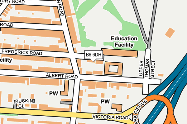 B6 6DH map - OS OpenMap – Local (Ordnance Survey) B6 6DH map - OS OpenMap – Local (Ordnance Survey)