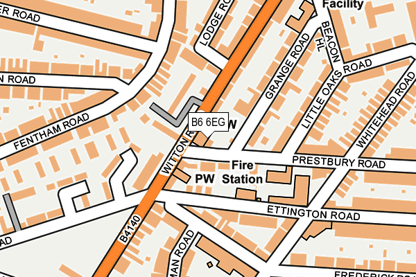 B6 6EG map - OS OpenMap – Local (Ordnance Survey) B6 6EG map - OS OpenMap – Local (Ordnance Survey)