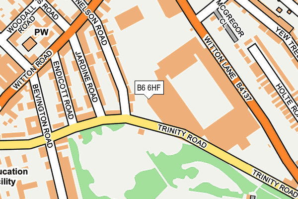 B6 6HF map - OS OpenMap – Local (Ordnance Survey) B6 6HF map - OS OpenMap – Local (Ordnance Survey)