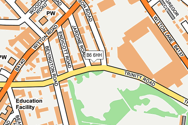 B6 6HH map - OS OpenMap – Local (Ordnance Survey) B6 6HH map - OS OpenMap – Local (Ordnance Survey)