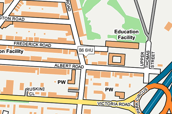 B6 6HU map - OS OpenMap – Local (Ordnance Survey) B6 6HU map - OS OpenMap – Local (Ordnance Survey)