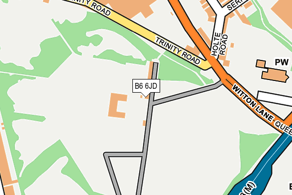 B6 6JD map - OS OpenMap – Local (Ordnance Survey) B6 6JD map - OS OpenMap – Local (Ordnance Survey)